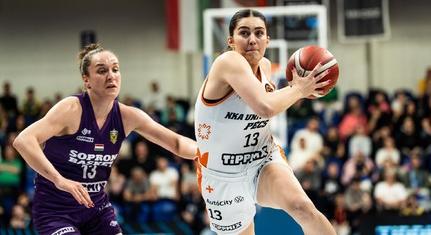 Női kosárldabda: Döntős a Sopron, véget ért a pécsiek menetelése a Magyar Kupában
