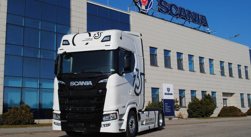 Aszfaltszaggató karaktert kapott a Scania újdonsága