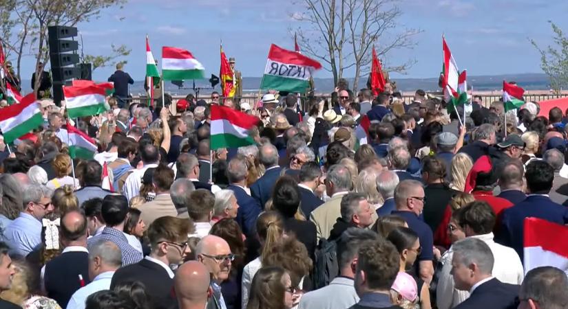 Ezt látni kell! Ekkora tömeg gyűlt össze a Citadella megnyitóján