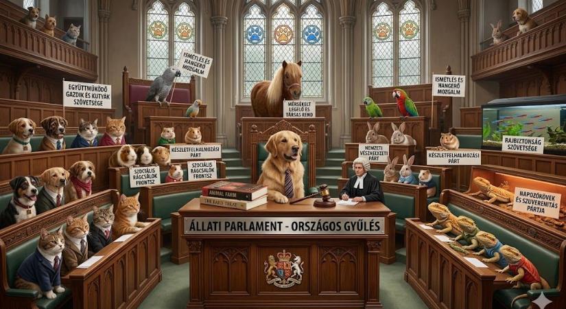 Ha a hobbiállatok politizálnának: melyik milyen pártot alapítana, és ki mire szavazna?