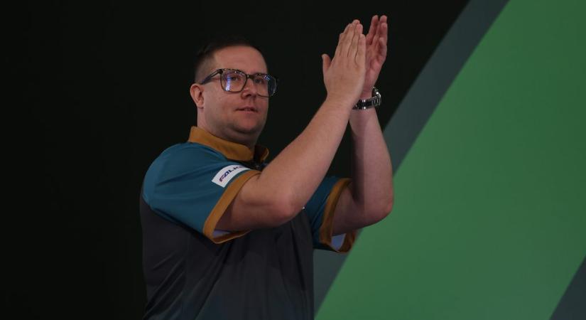 A tizedik kiemelt ellen is nagyot játszott a magyar dartsos, de egy 121-es kiszálló után jött a papírforma