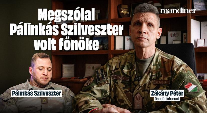 „Iszonyatos csalódás": Zákány Péter tábornok Pálinkás Szilveszterről (VIDEÓ)