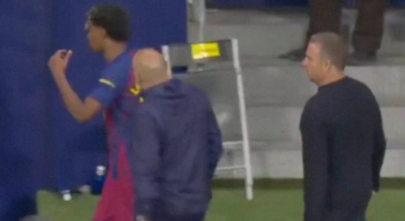 Lamine Yamal kiakadt, a Barcelona edzője sem értette, mi történt