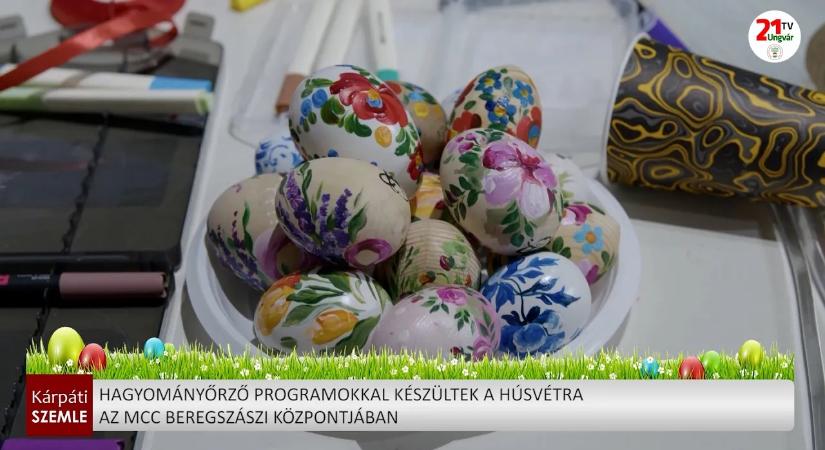 Hagyományőrző programokkal készültek a húsvétra az MCC beregszászi központjában (videó)