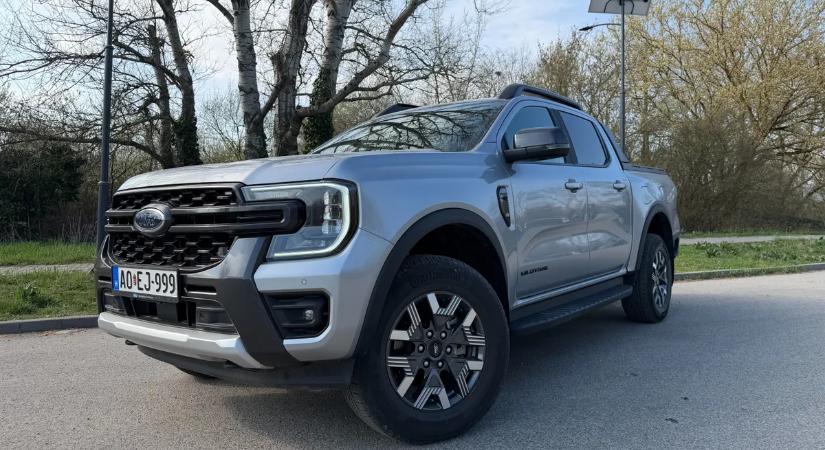Ford Ranger PHEV teszt: ilyen az, amikor egy óriás zöld rendszámot kap