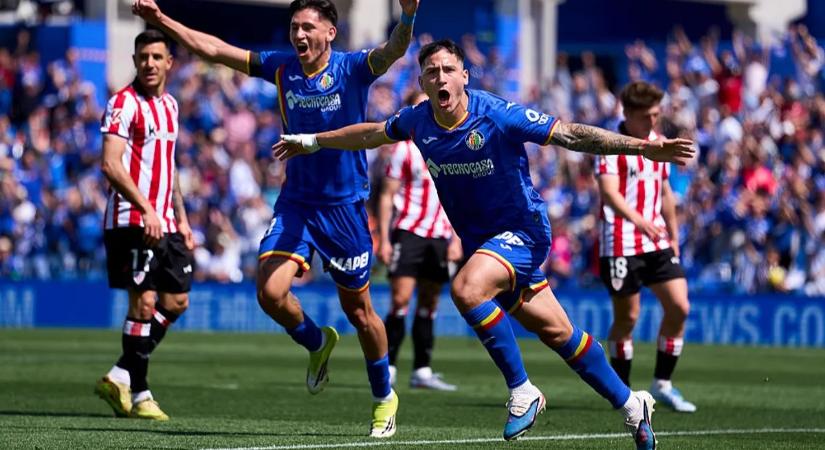 Nem ment semmire a mezőnyfölénnyel, kikapott a Getafétól a Bilbao