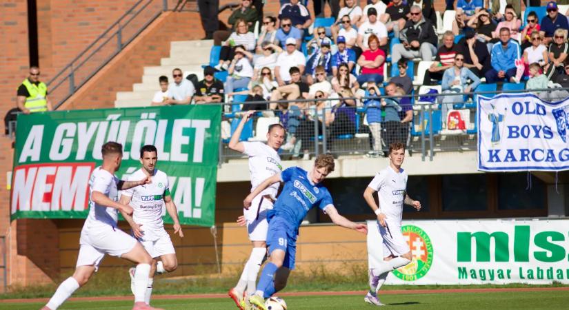 Sorozatban harmadszor tudott 1–0-ra nyerni az Ajka