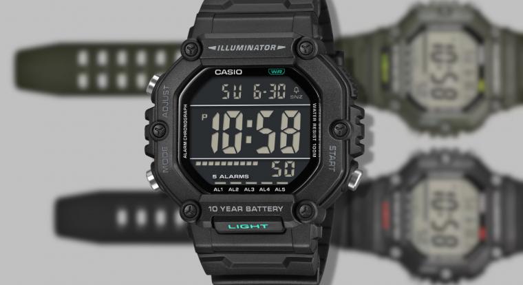 Olcsó és megdöbbentően sokáig bírja a Casio új digitális órája