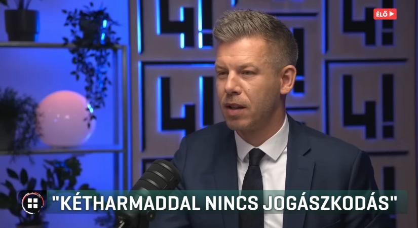 A Tisza kétharmados győzelme esetén nem lenne szükség jogászkodásra Magyar Péter szerint