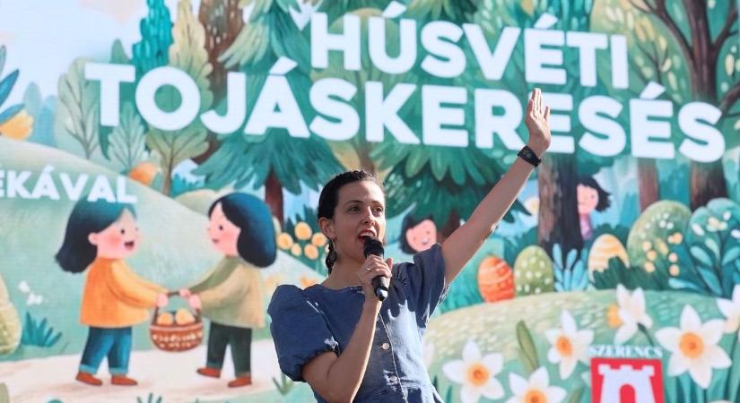 Nem mindennapi húsvét Szerencsen: fontos üzenetet küldött Koncz Zsófia - képekkel