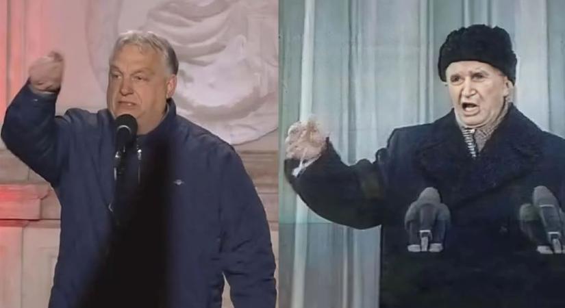 Kiakadt Orbán Viktor azon, hogy Ceausescuhoz hasonlították