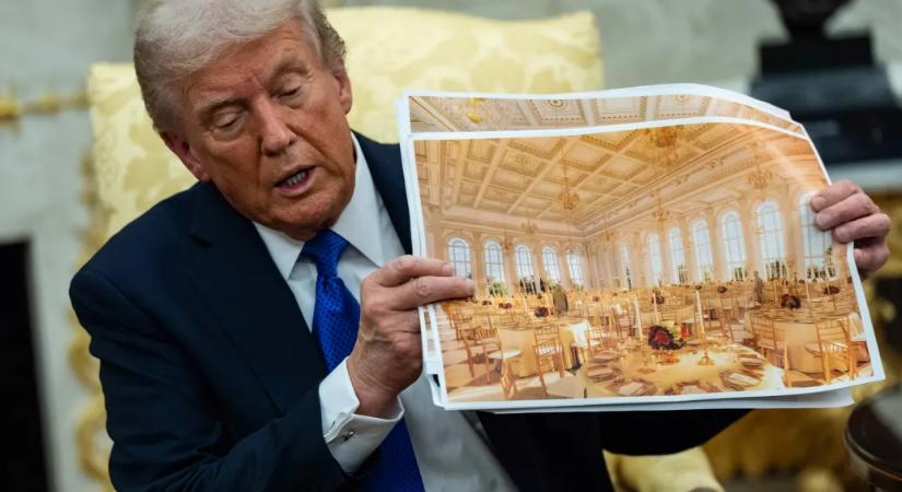 Trump gigantikus bálterme sokkal több, mint aminek látszik