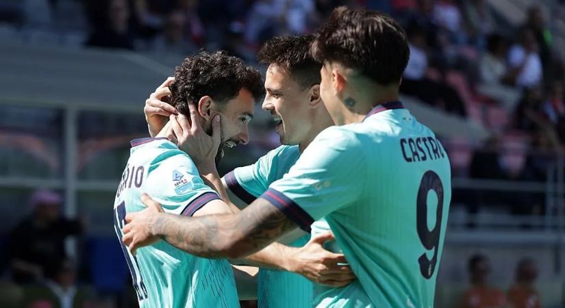 Idegenben szerzett három pontot a Torino és a Bologna