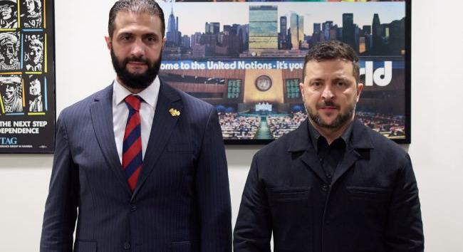 Zelenszkij Szíria elnökével megállapodott a biztonság és a gazdaság területén történő együttműködésben