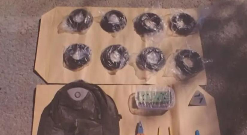 Friss: nyilvánosságra kerültek a Magyarkanizsa közelében talált robbanóanyagról készült képek (FOTÓ)