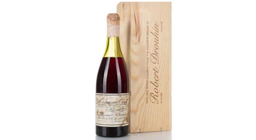 A világ legdrágább bora ez az 1945-ös palack