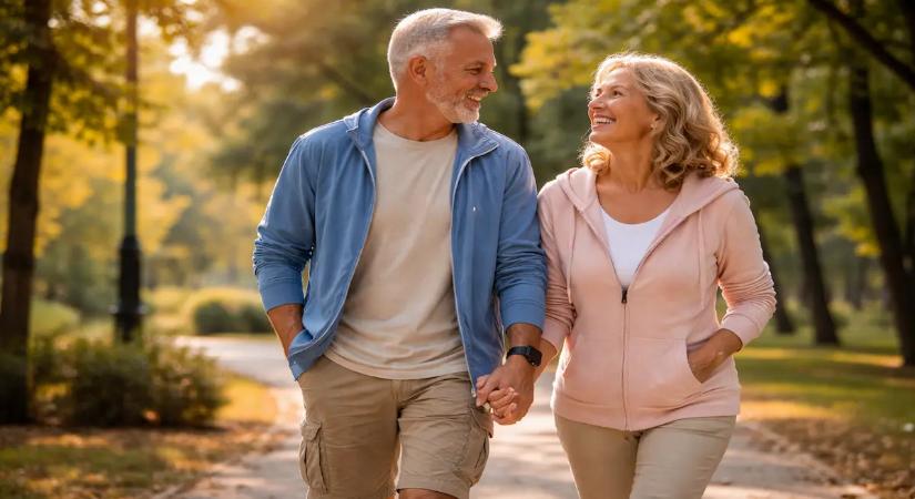 Ennyi séta egészséges 60 éves kor felett naponta