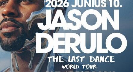 Jason Derulo új albummal robban be a Budapest Parkba - június 10-én!
