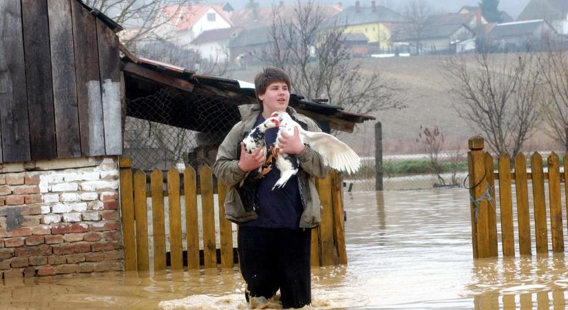 Katasztrófára ébredt Somogy: megmozdult a föld, árvíz lepte el hitelen a kerteket a felhőszakadás után