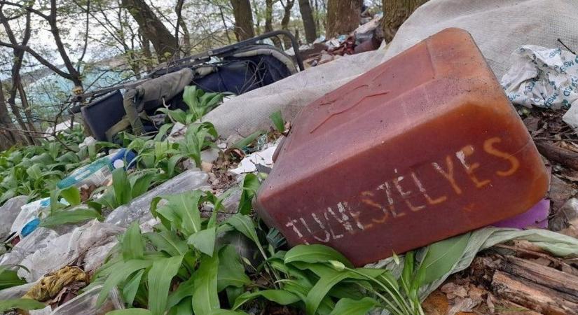 Megálljt parancsoltak Tokod-Ebszőnybányán az illegális szemetelésnek