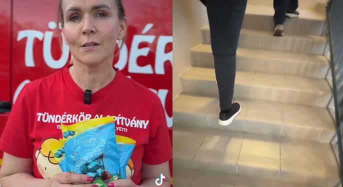 Húsvéti csokival lepték meg a beteg gyerekeket a debreceni Tündérkör Alapítvány munkatársai