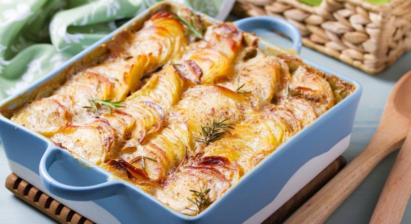 A franciák rakott krumplija: a krémes dauphinoise burgonya, amit nem lehet abbahagyni