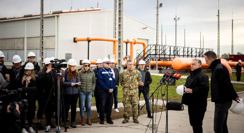 Katonák őrzik Magyarország legfontosabb gázelosztó központját – most az is kiderült, miért (VIDEÓ)