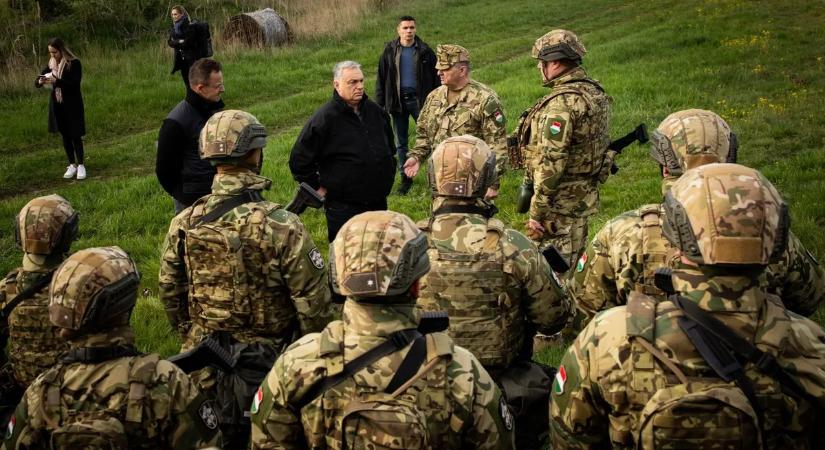 Rendhagyó húsvét hétfő: képeken Orbán Viktor határ menti látogatása