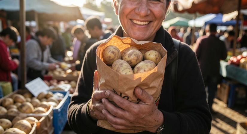 Berlin utcáin zacskóban állt az ingyen krumpli: így ütött be a túltermelés