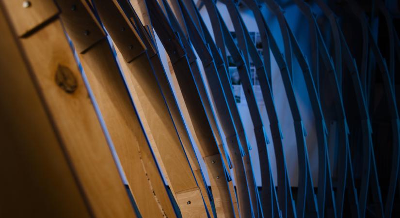 Parametrikus szövet - hallgatói tervek a Forma és szerkezet specializáción