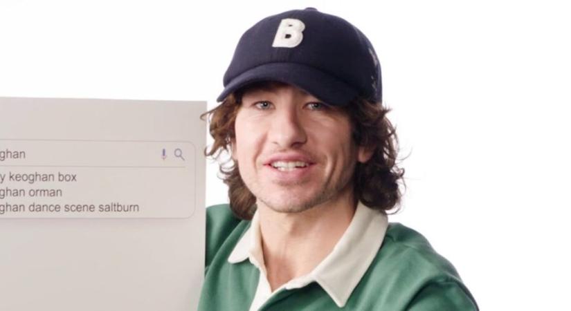 Barry Keoghan válaszolt a netezők legkeresettebb kérdéseire – videó