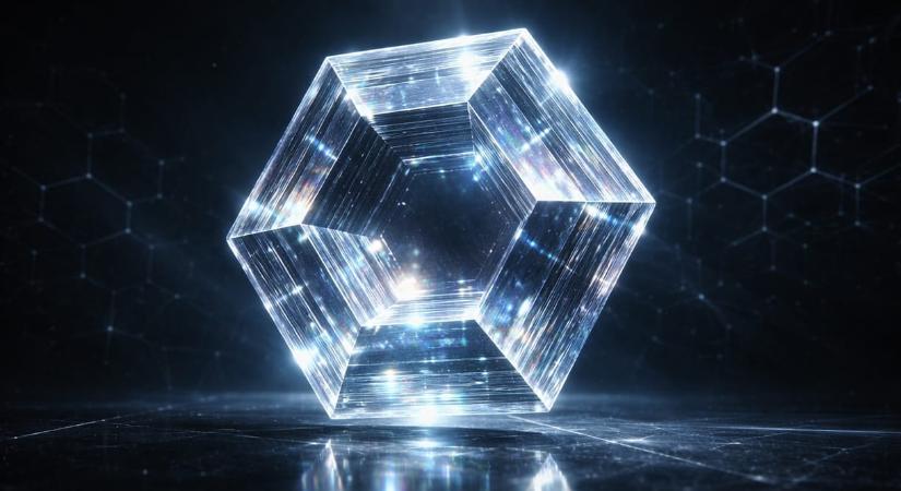 Keményebb a hagyományos gyémántnál? Kínaiak megcsinálták: ez a hatszögletű gyémánt