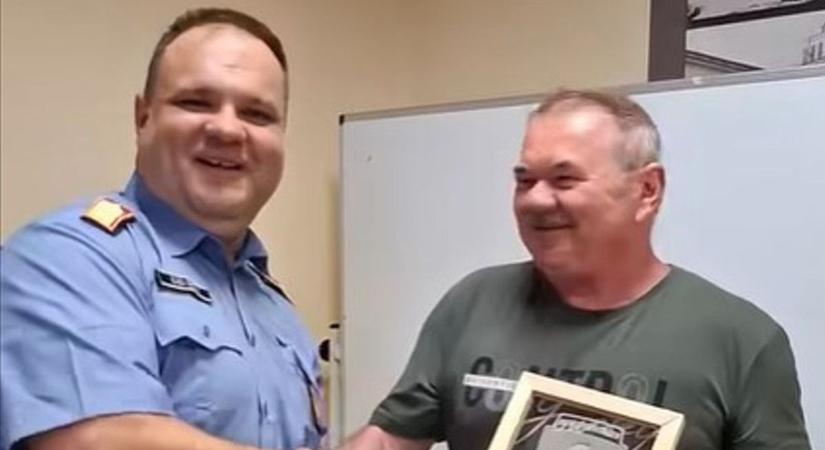 Hosszú szolgálat után búcsúzik a balatonfűzfői tűzoltó őrnagy