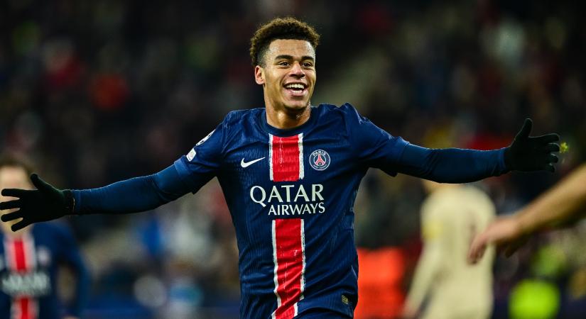 Desire Doué már a Bajnokok Ligája-címvédésről beszélt a Liverpool elleni meccs előtt