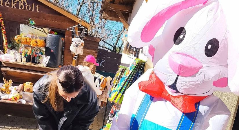 Megérkezett a Húsvéti Nyuszi Gyöngyösre