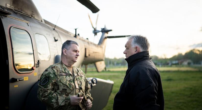 Orbán Viktor: terepszemle a határon