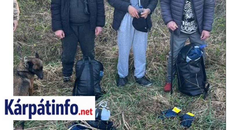 Lebuktak: 3 férfit fogtak el mintegy 400 méterre az államhatártól Kárpátalján