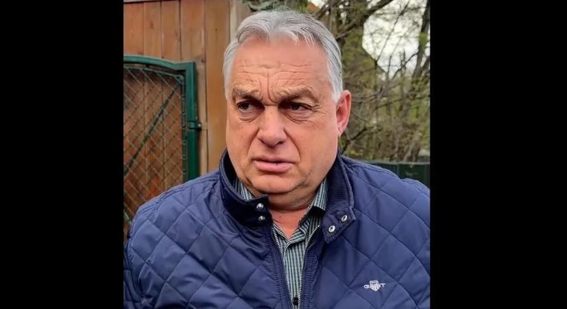 „Irány a mama!” - Így locsolkodott Orbán Viktor és unokái - Videó
