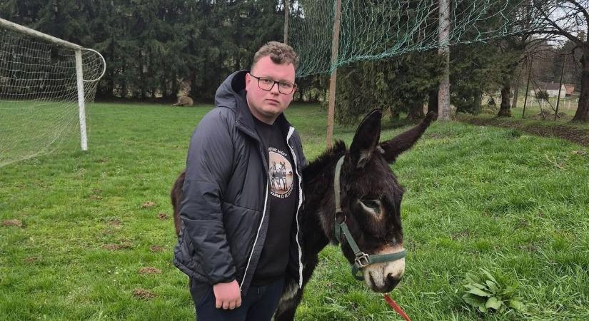 Találkozott Patrik és Julcsi csacsi - fotó