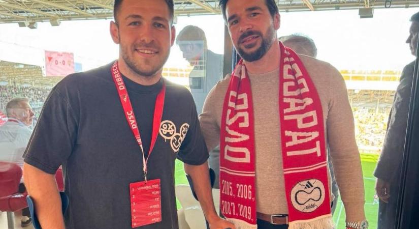 Barcsa Lajos Bárány Donáttal jelentkezett be a Loki-szurkolók szavazatáért