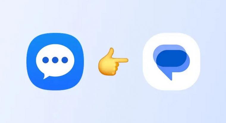 A Samsung bedarálja a saját üzenetküldő appját és a Google-re terel mindenkit