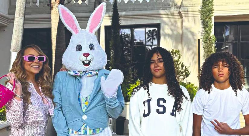 Kitört a nyuszimánia, képeken a sztárok húsvétja