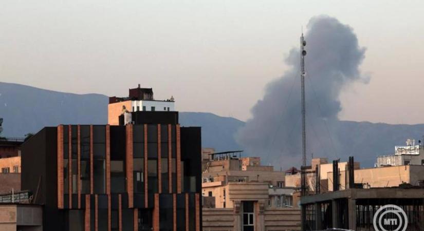 Izrael iráni petrolkémiai komplexumokat támadott, iráni katonai vezetőket likvidált