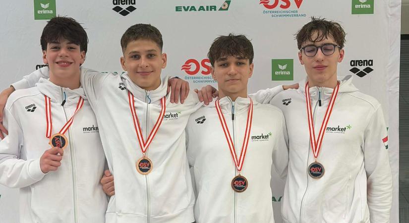 Vásárhelyi úszóérmek Prágából és Grazból