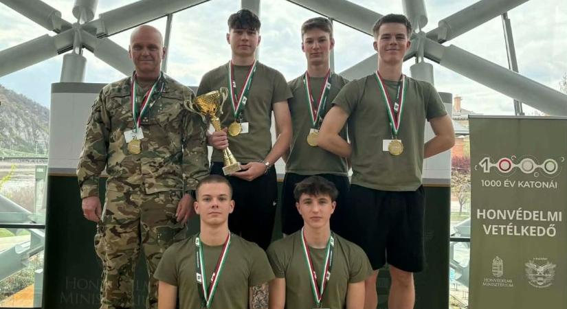 1000 év katonái - Országos bajnok a Kossuth Lajos Gimnázium Hádész csapata