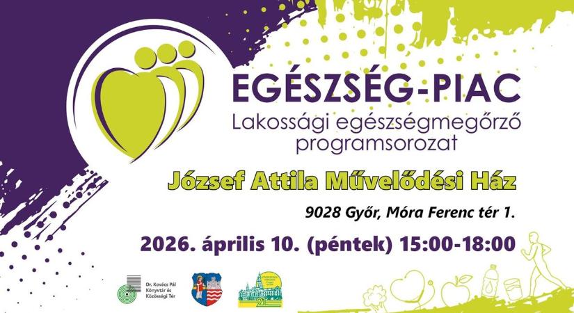 Ingyenes hallásvizsgálat, bőrgyógyászat - Lakossági egészségmegőrző programot rendeznek Győrben