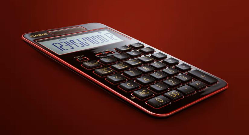 Luxusszámológépet mutatott be a Casio