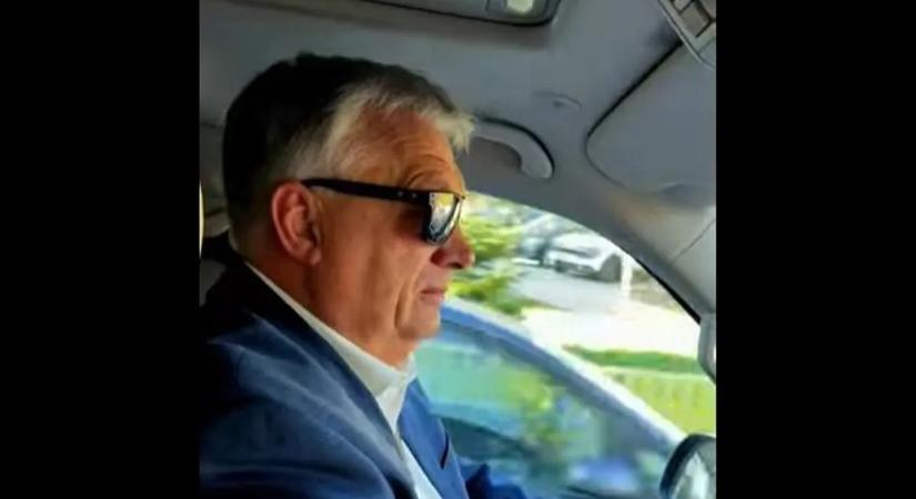 Orbán Viktor énekelve mutatta be a kampányhimnuszt - Videó