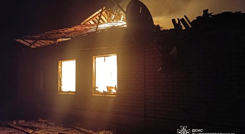 Több tucat dróntámadás érte Dnyipropetrovszk megyét: egy gyermek meghalt