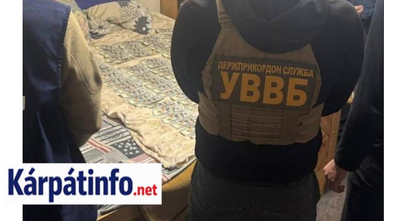 8 ezer dollárt ajánlott fel egy határőrnek – lebukott a kárpátaljai férfi